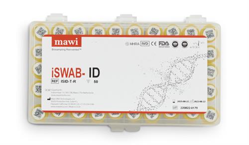 iSWAB-ID rack of 50 collection tubes